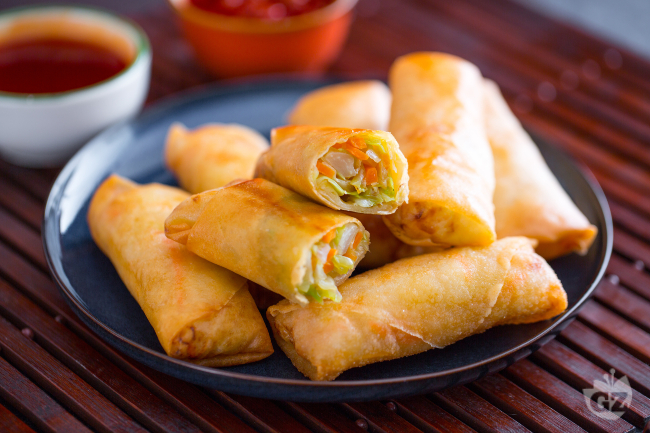 Involtini di verdura primavera