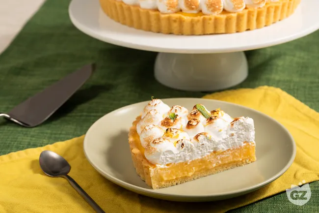 Lemon pie con meringa italiana