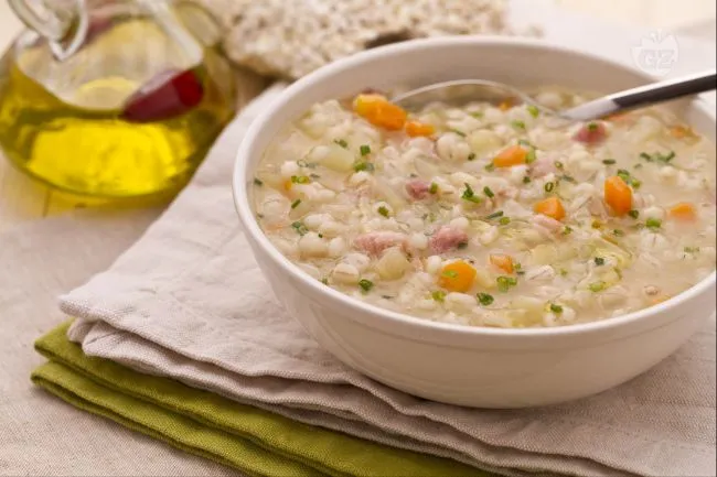 Minestrone d'orzo