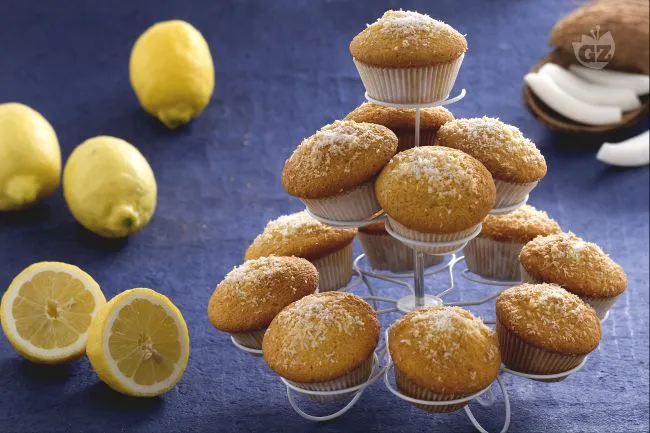 Muffin al cocco e limoncello