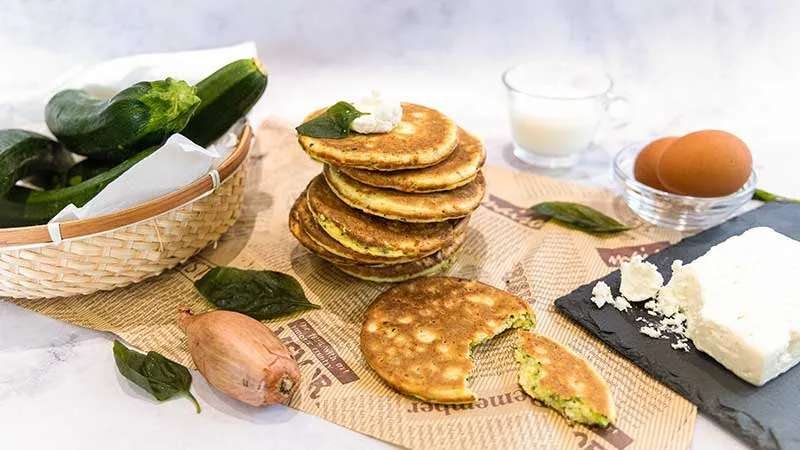 Pancake di zucchine