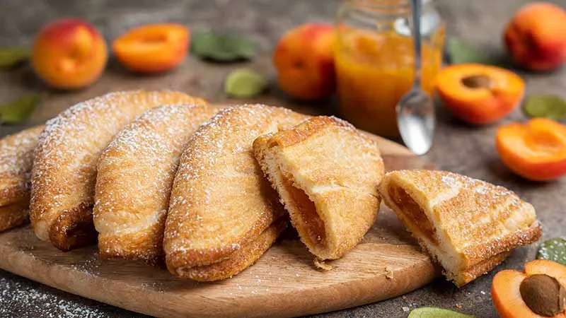 Panzerotti dolci ripieni