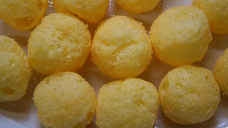 Patatine puff fritte