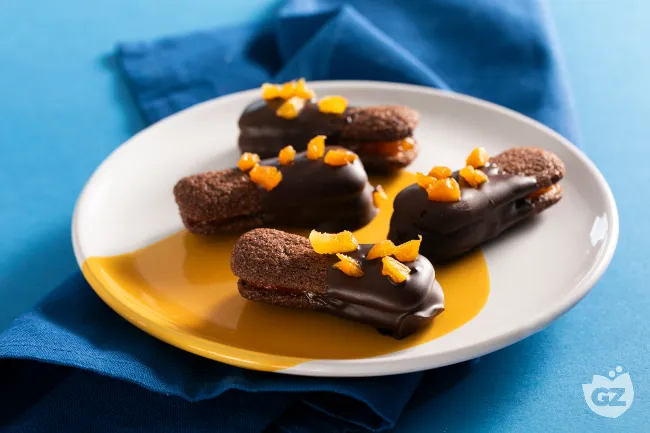 Pavesini farciti con albicocca