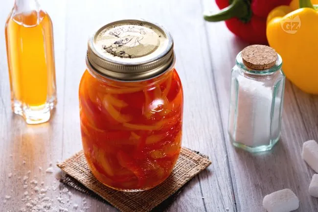 Peperoni in agrodolce