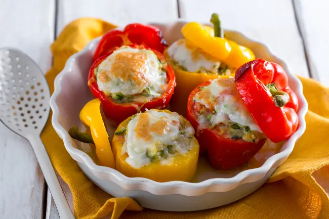 Peperoni ripieni vegetariani