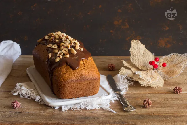 Plumcake alle nocciole e zenzero