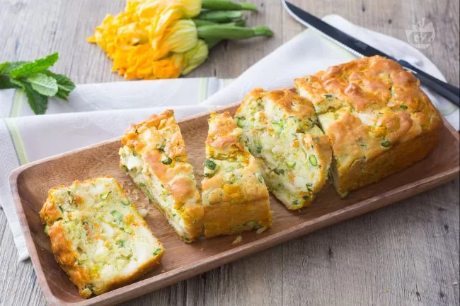 Plumcake salato alle zucchine