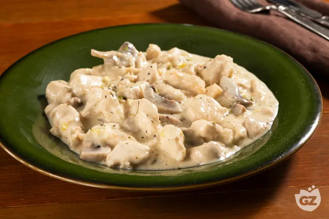 Pollo alla crema