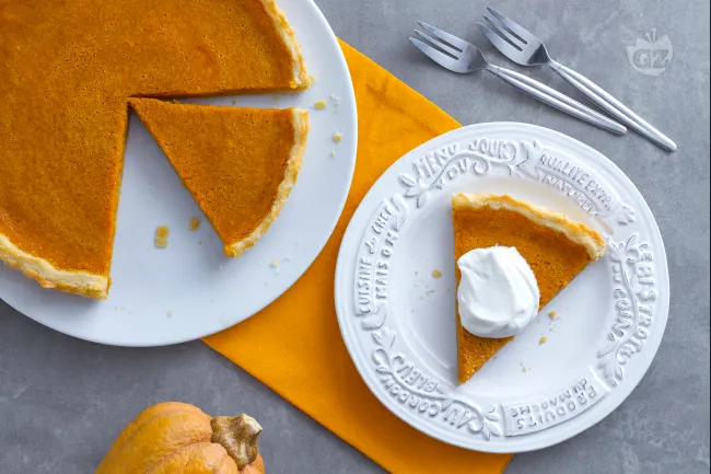 Pumpkin pie con pasta frolla