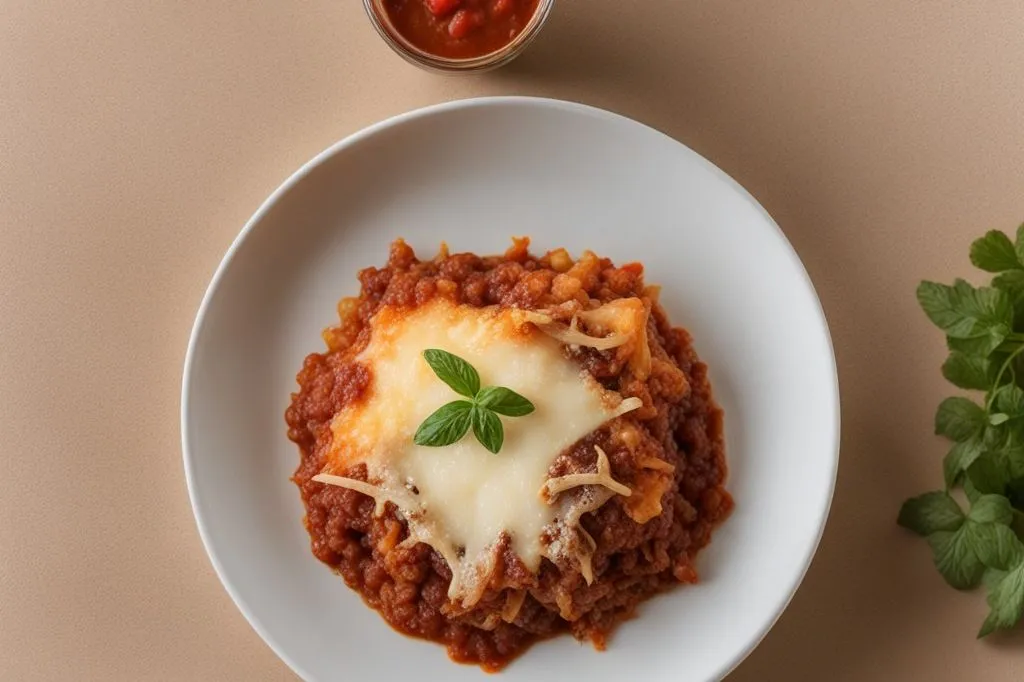 Riso al forno con ragù di manzo