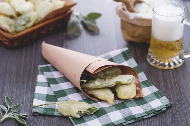 Salvia fritta in pastella