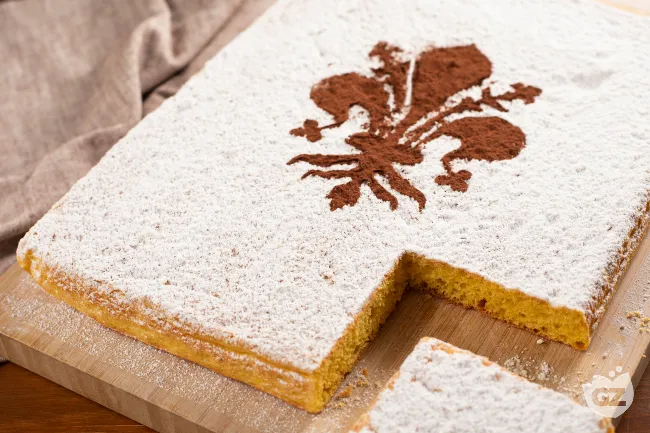 Schiacciata fiorentina dolce