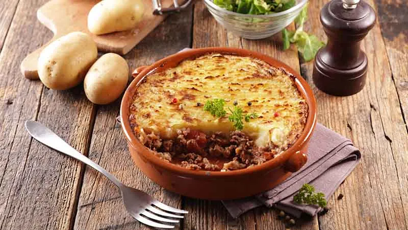 Shepherd's pie con carne di agnello