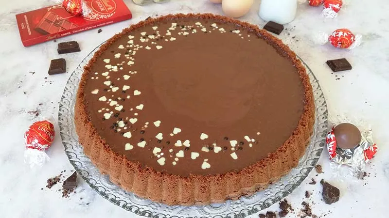 Torta al cioccolato con glassa