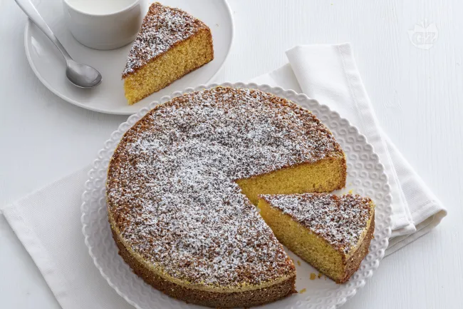 Torta di polenta soffice