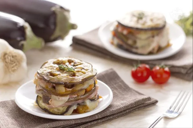 Tortini di melanzane al forno