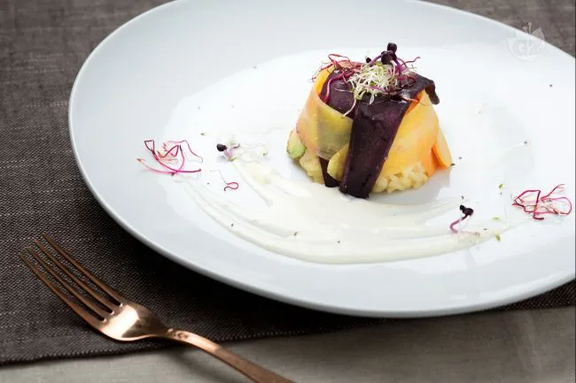 Tortini di riso alle tre carote