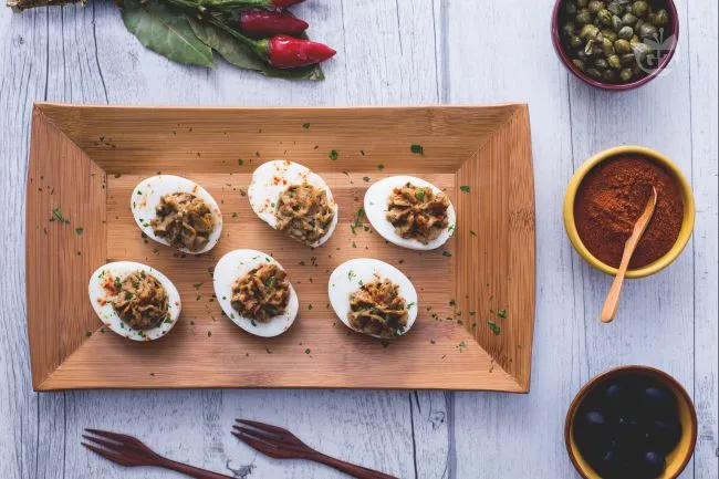 Uova alla diavola piccanti