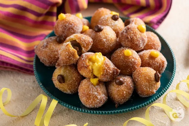 Zeppole alle due creme