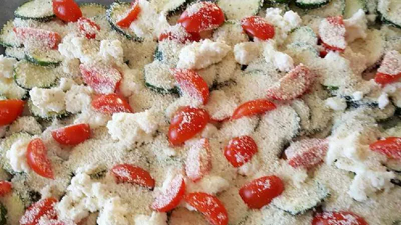 Zucchine gratinate al forno