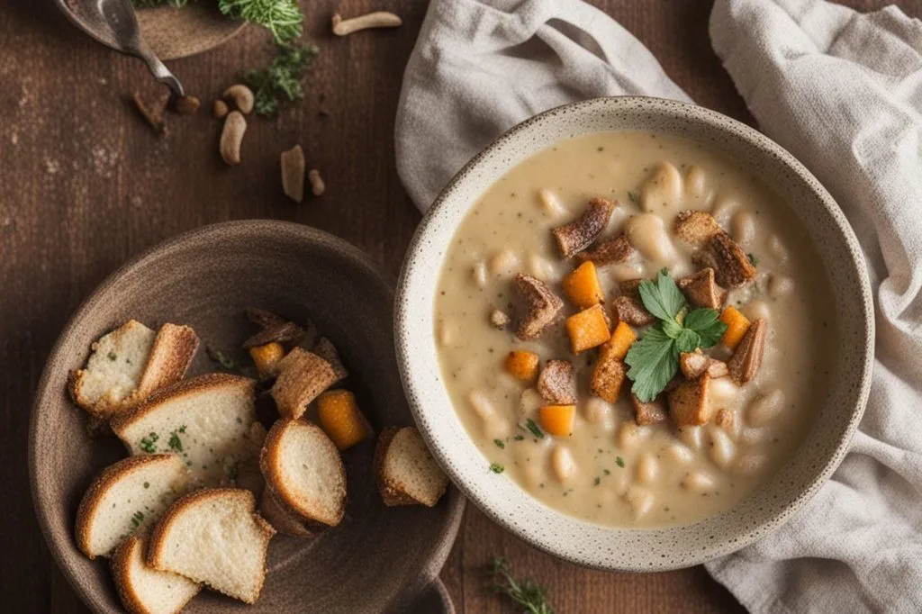 Zuppa di fagioli cannellini
